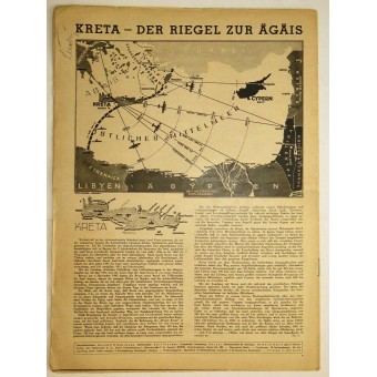 Die Wehrmacht, Nr.12, 4 Июня 1941, Журнал  Вермахт  Африка. Espenlaub militaria
